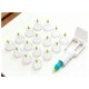 12pcs Cups Vacuum Cupping Kit Pull Out a Vacuum Apparatus Therapy Relax Massagers Curve Suction Pump