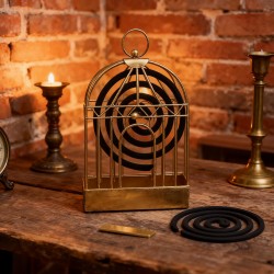 Mosquito Coil Holder, Vintage Style Durable Household Mosquito coil Stand for Office Home
