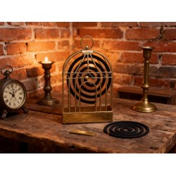 Mosquito Coil Holder, Vintage Style Durable Household Mosquito coil Stand for Office Home