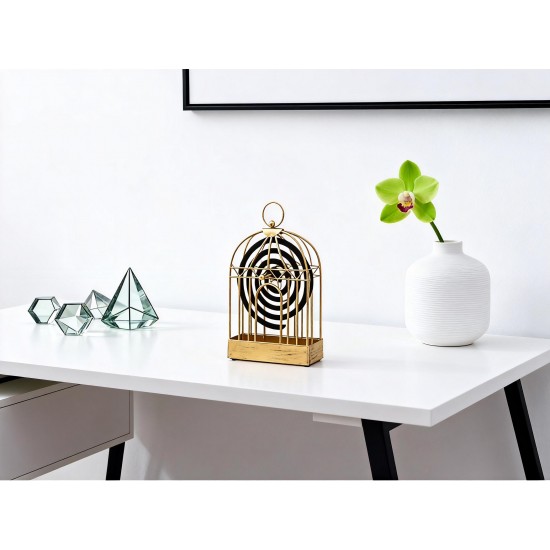 Mosquito Coil Holder, Vintage Style Durable Household Mosquito coil Stand for Office Home