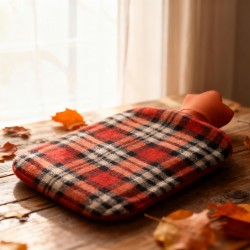 Hot Water Bottle Bag With Cover For Pain Relief (1 Pc)