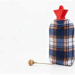 Hot Water Bottle Bag With Cover For Pain Relief (1 Pc / Mix Design & Size)