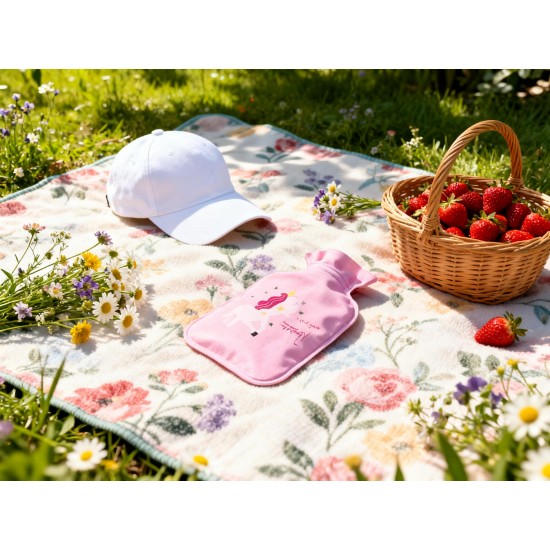 Mix-Design Printed Small Hot Water Bag – Leak-Proof Hot/Cold Therapy for Pain Relief (1 Pc)