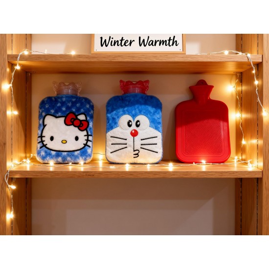 Doremon Hot Water Bag for Pain Relief & Warmth with Cover