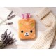 Warm Hug from a Panda: Orange Panda Hot Water Bag for Pain Relief