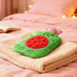 Mini 1pc Mix design hot water bag for pain relief.