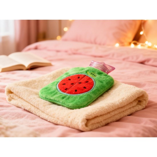 Mini 1pc Mix design hot water bag for pain relief.