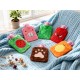 Mini 1pc Mix design hot water bag for pain relief.
