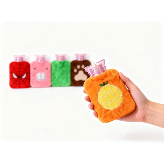 Mini 1pc Mix design hot water bag for pain relief.
