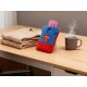 Superman Print Small Hot Water Bag with Cover for Pain Relief