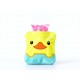 Yellow Duck design small Hot Water Bag with Cover for Pain Relief