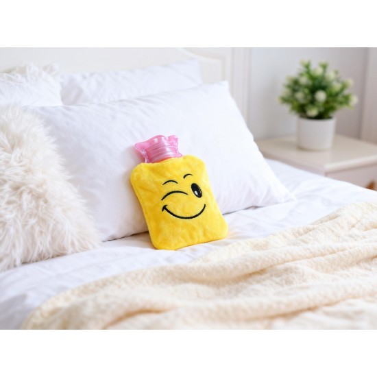 Fun Emoji Relief (1 Pc): Mini Hot Water Bag for Aches & Pains