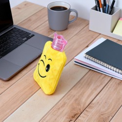 Fun Emoji Relief (1 Pc): Mini Hot Water Bag for Aches & Pains