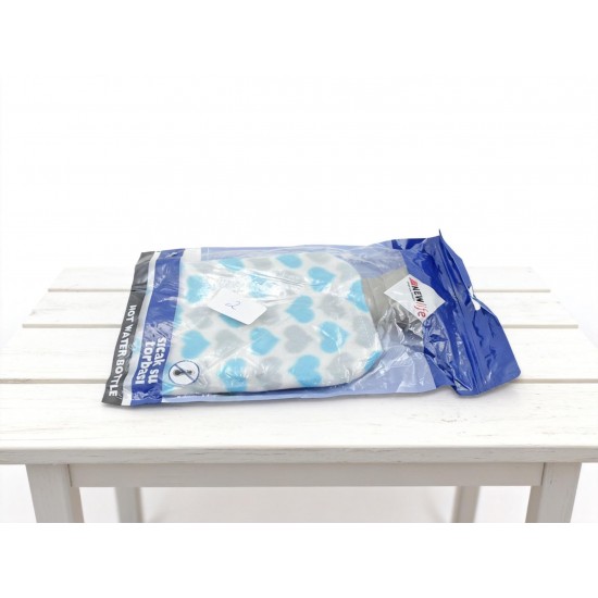 Hot Water Bag with Cover for Pain Relief & Cramps, Leak-Proof Therapy Bottle (1 Pc)