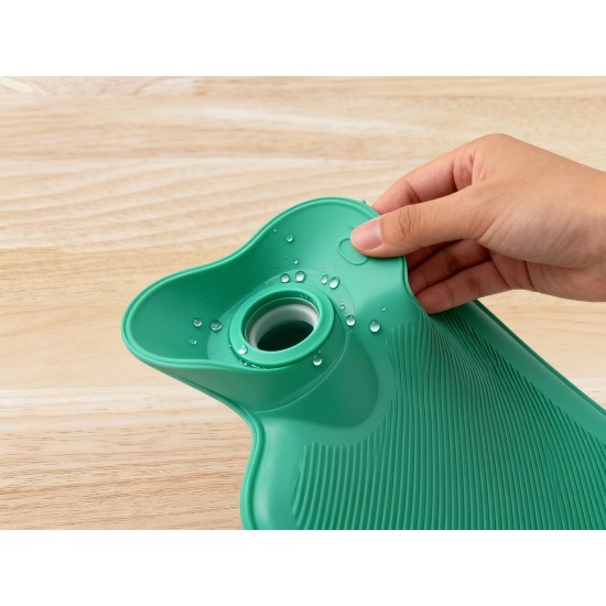 Hot Water Bag With Cover For Pain Relief, Neck, Shoulder Pain and Hand, Feet Warmer, Menstrual Cramps, Hot and Cold Therapy Leak Proof Pad (1 Pc)