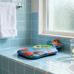 7254 Personal Care Rubber Hot Water Heating Pad Bag for Pain Relief