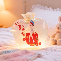 Apple Hot Water Bottle Bag For Pain Relief