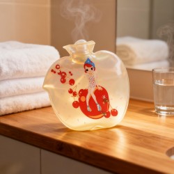 Apple Hot Water Bottle Bag For Pain Relief