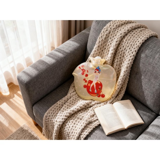 Apple Hot Water Bottle Bag For Pain Relief
