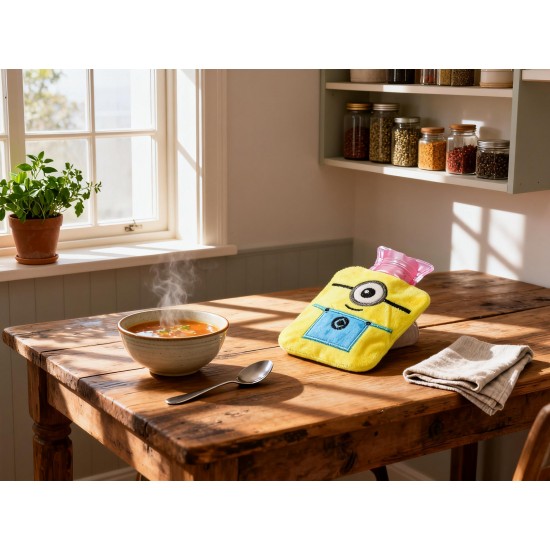 Minions Small Hot Water Bag – Pain Relief for Neck, Shoulder, Hands & Feet (1 Pc)
