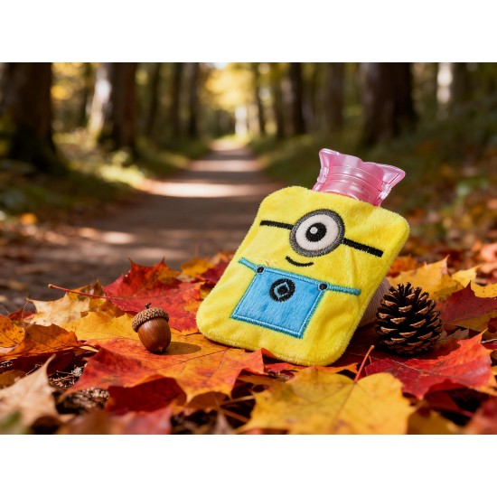 Minions Small Hot Water Bag – Pain Relief for Neck, Shoulder, Hands & Feet (1 Pc)