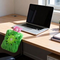 Green Sun Compact Hot Water Bag with Cover – Pain Relief Warmer for Neck, Shoulders, Hands, Feet & Menstrual Cramps