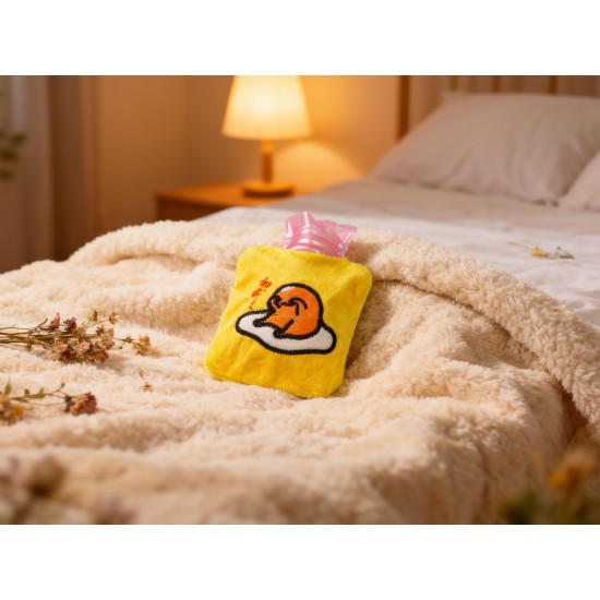Yellow Duck Head Hot Water Bag for Pain Relief & Warmth (Cover, Small)