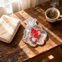 Transparent Multi-Design Hot Water Bag with Cover for Pain Relief