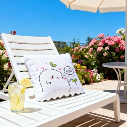 Ice Pad Cartoon Cute Summer Gel Cooling Office Cushion (35×35 CM / 1 Pc)