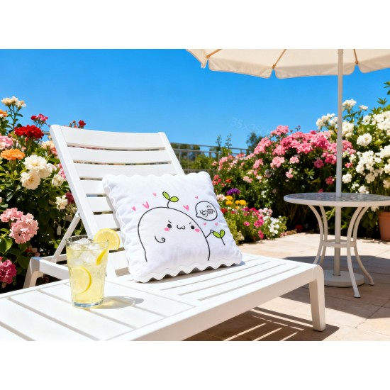 Ice Pad Cartoon Cute Summer Gel Cooling Office Cushion (35×35 CM / 1 Pc)