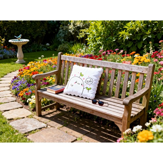 Ice Pad Cartoon Cute Summer Gel Cooling Office Cushion (35×35 CM / 1 Pc)