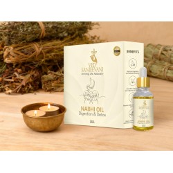Ved Sanjeevani 30ML Ayurvedic Nabhi Oil for Digestion & Detox (30ML / 1 Pc)