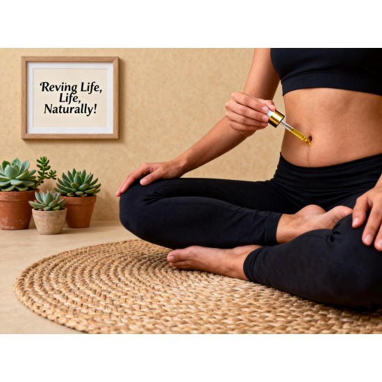 Ved Sanjeevani 30ML Ayurvedic Nabhi Oil for Digestion & Detox (30ML / 1 Pc)