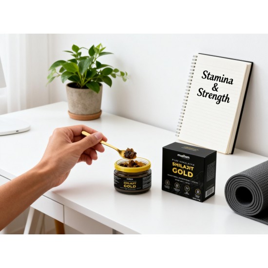 Himalayan Shilajit Gold Resin – 20g | Helps improve Stamina | Contains Gold