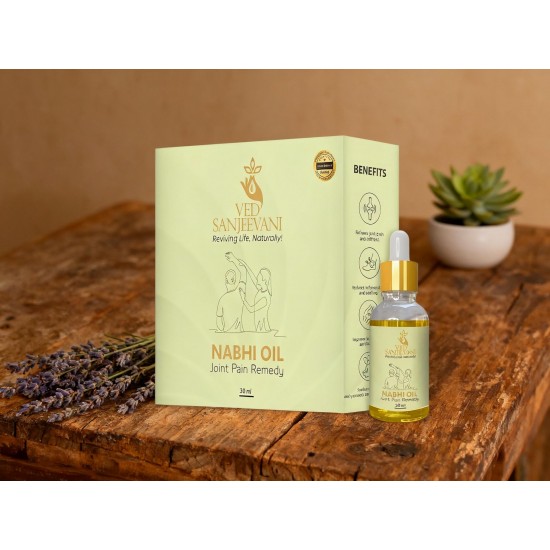 Ved Sanjeevani Nabhi Oil for Joint Pain Relief (30ML / 1 Pc)