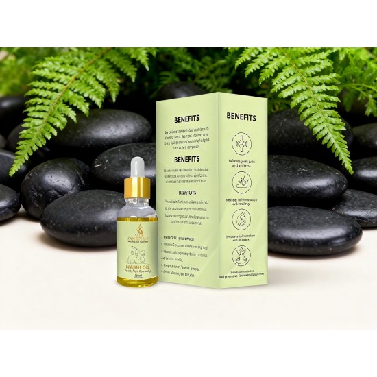 Ved Sanjeevani Nabhi Oil for Joint Pain Relief (30ML / 1 Pc)