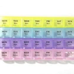 Weekly Pill Case 28-Slot Medicine Organizer