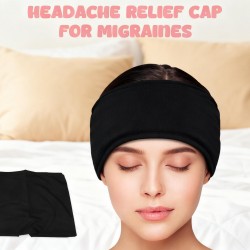 Headache Relief Hat Migraine Cap (1 pc / Black color)