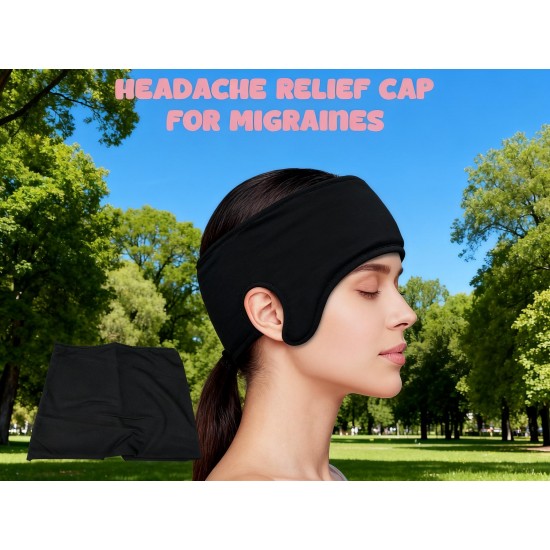 Headache Relief Hat Migraine Cap (1 pc / Black color)