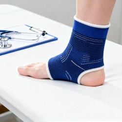 Adjustable Ankle Support Brace Cap Wrap Pad (1 Pair)