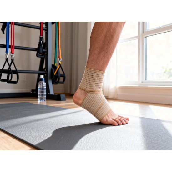 Ankle Wrap Support, Foot Support Brace for Injuries (1 Pc)