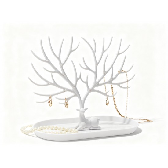 Deer Antlers Jewellery Holder Deer Tree Jewellery Tower Stand (1 Pc)