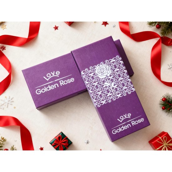 Golden Rose & Necklace Set Perfect Gift Set