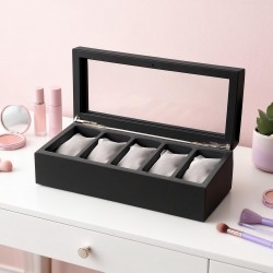 Style Fresh and Simple Girl Earrings Plate Jewellery Box Earrings Ring Multi-function Jewellery Storage Box