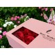 Jewellery Gift Box with Lids & Roses Packaging Box with 6 Roses (1 Set)