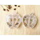 Plastic Apple Shape Jewellery Storage Box (1 Pc)