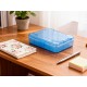 Transparent Cartoon Bear Clear Plastic Storage Box Jewelry Organizer Holder Cabinets For Small objects (1 Pc Mix Color)