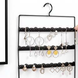 Wall Mounted Earring Organizer Hanging Jewellery Rack For All Type Jewellery (1 Pc / Mix Size)