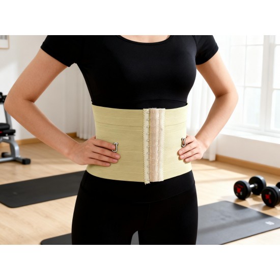 2 Hooks Waist Trimmer Belt Shaper Cincher Trimmer Body shape - (L)