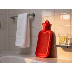 Rubber Hot Water Heating Bag for Pain Relief (Large)